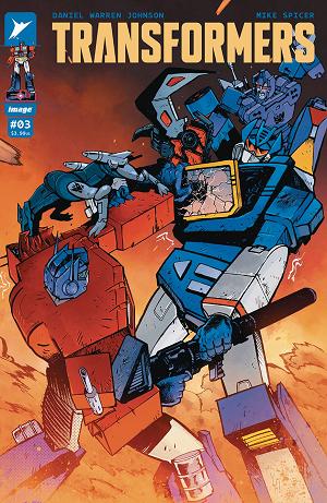 Transformers #3 CVR A JOHNSON & SPICER cover