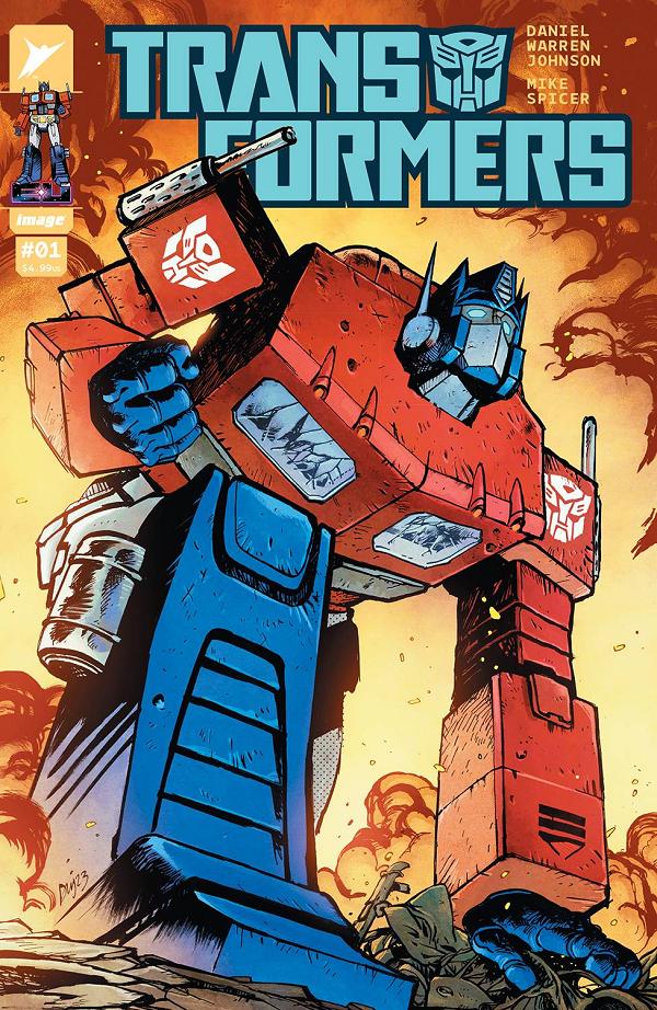 Transformers #1 CVR A JOHNSON cover