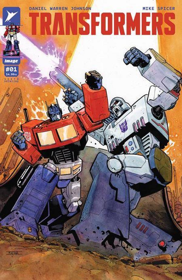 Transformers #1 variant cover by Mahmud Asrar