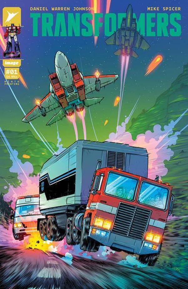 Transformers #1 variant cover by Pye Parr