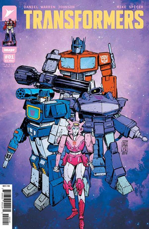 Transformers #1 variant cover by Jorge Corona