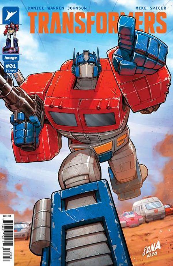 Transformers #1 variant cover by David Nakayama