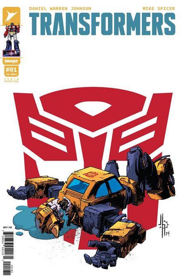 Transformers #1 variant cover by Jason Howard