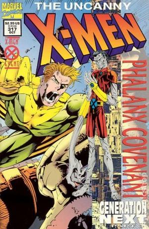 Uncanny X-Men #317 Enhanced Wraparound Cover cover