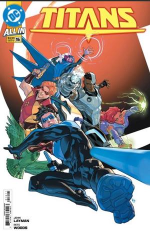 Titans #16 CVR A PETE WOODS cover
