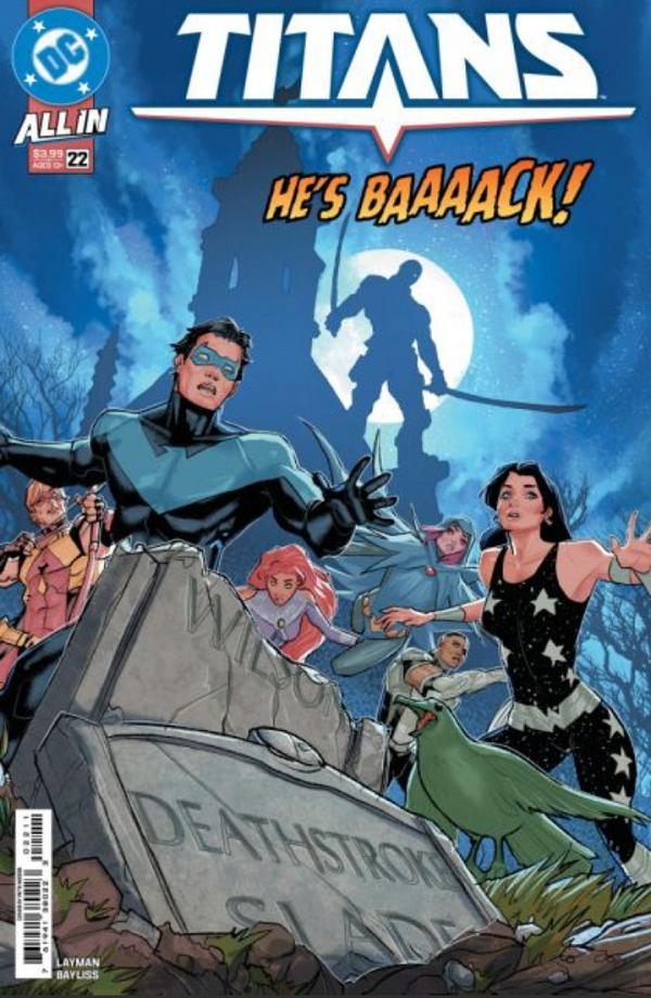 Titans #22 CVR A PETE WOODS cover