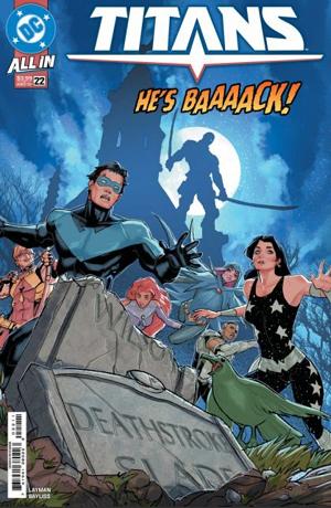 Titans #22 CVR A PETE WOODS cover