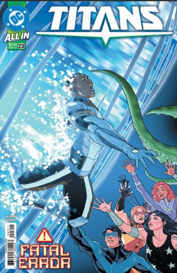 Titans #23 CVR A PETE WOODS cover