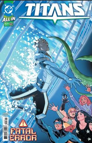 Titans #23 CVR A PETE WOODS cover