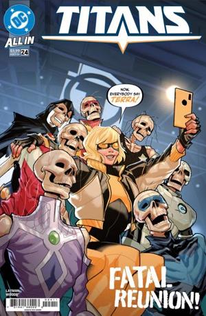 Titans #24 CVR A PETE WOODS cover