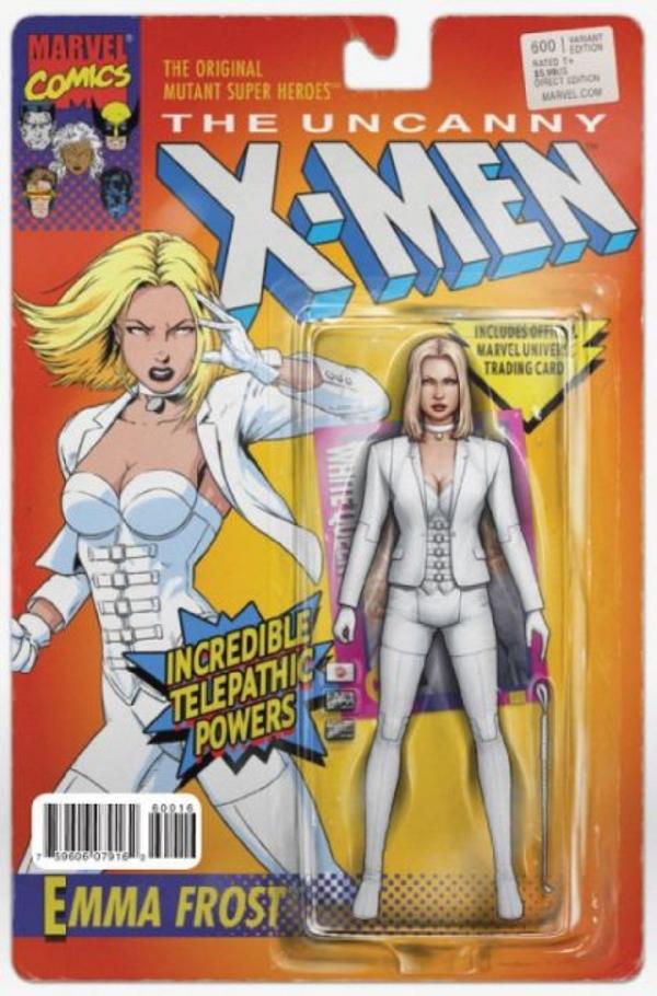 Uncanny X-Men #600 Action Figure C Cover Emma Frost cover