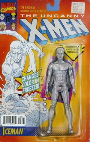 Uncanny X-Men #600 Action Figure B Cover IceMan cover