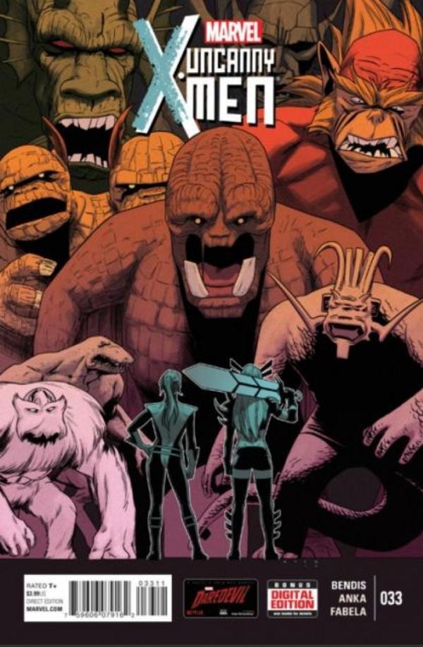 Uncanny X-Men #33  cover