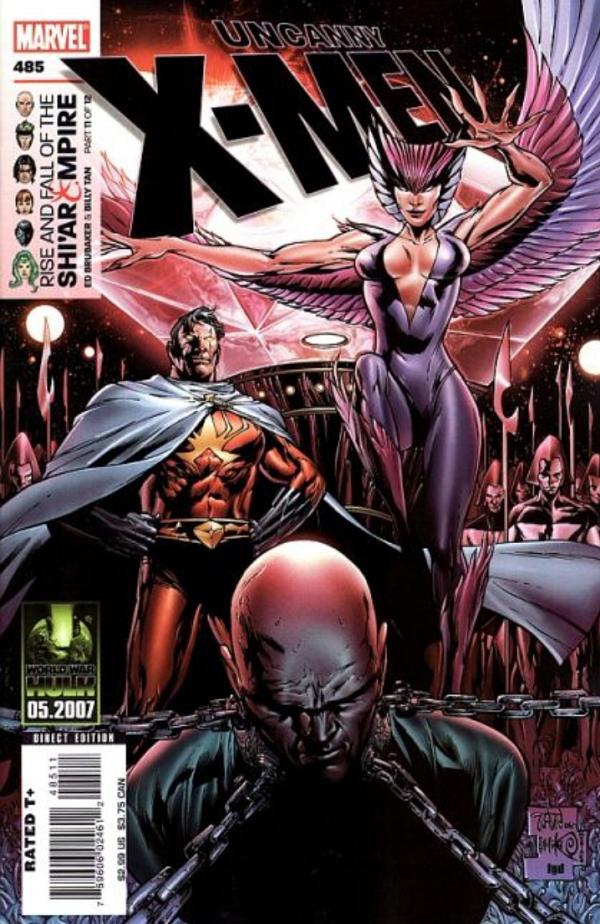 Uncanny X-Men #485  cover