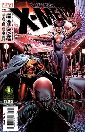 Uncanny X-Men #485  cover