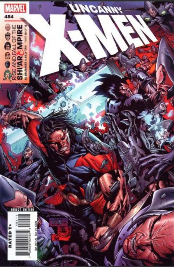 Uncanny X-Men #484  cover
