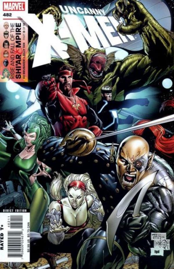 Uncanny X-Men #482  cover