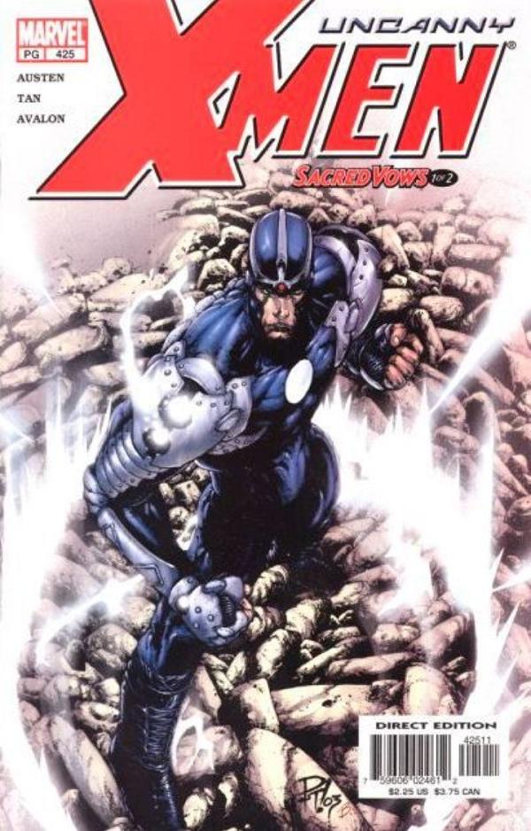 Uncanny X-Men #425  cover