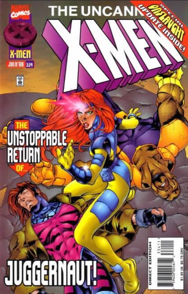 Uncanny X-Men #334 cover
