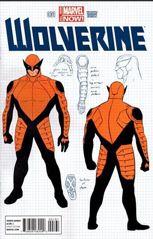 Wolverine #1 Design Variant cover