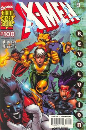 X-Men #100 Variant B cover