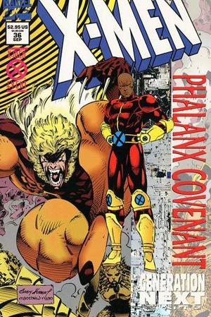 X-Men #36 Direct Edition Holo-Foil cover