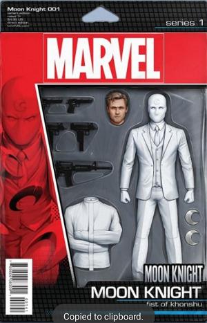 Moon Knight #1 Action Figure Cover cover