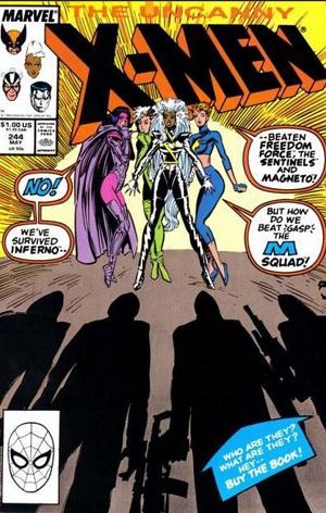 Uncanny X-Men #244  cover