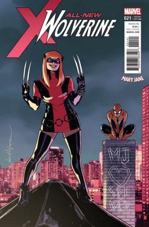 All-New Wolverine #21 Mary Jane Cover cover