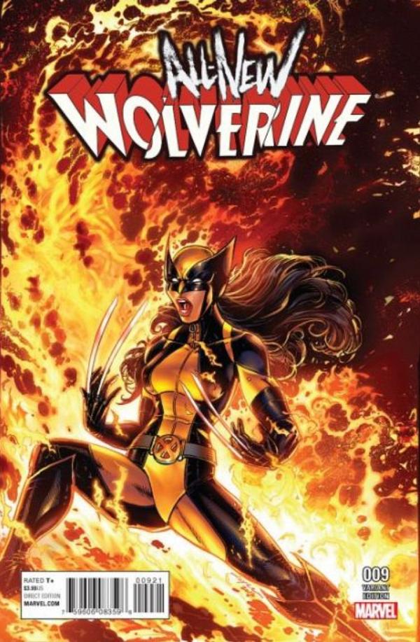 All-New Wolverine #9 Variant B cover