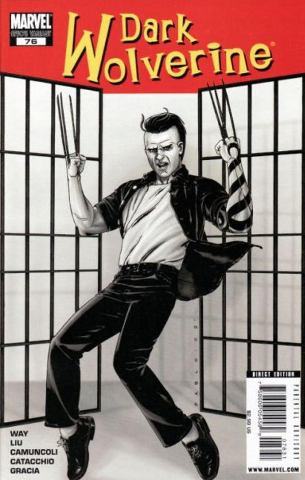 Dark Wolverine #76 50s Decade Variant Cover cover