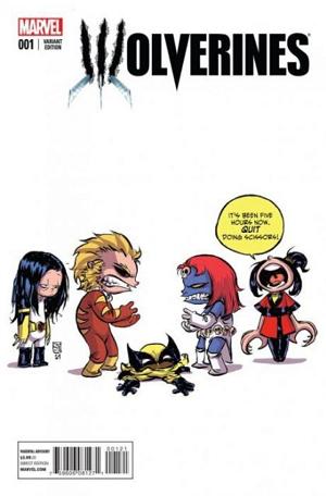Wolverines #1 Variant B cover