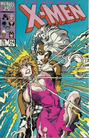 Uncanny X-Men #214 cover