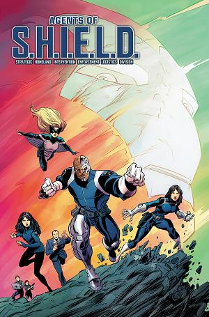 Agents Of S.h.i.e.l.d. Omnibus Mike Norton Cover [Dm Only]