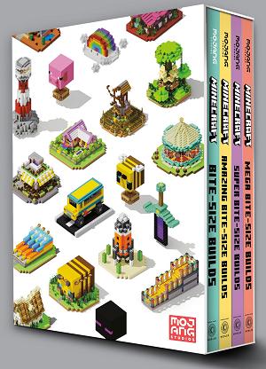 Minecraft: Bite-Size Builds Collection 4-Book Boxed Set cover