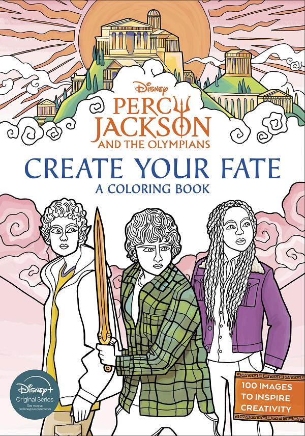 Percy Jackson And The Olympians: Create Your Fate: A Coloring Book