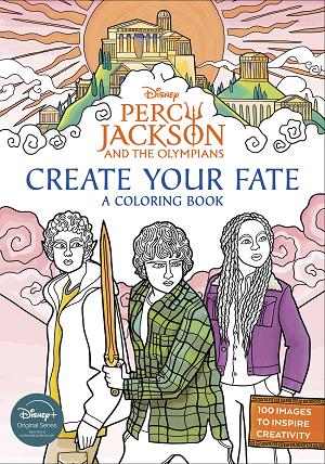 Percy Jackson And The Olympians: Create Your Fate: A Coloring Book