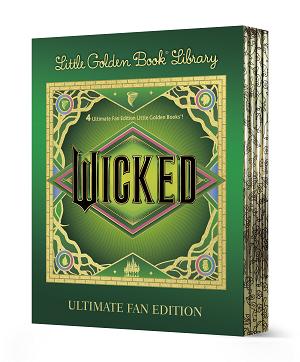 Wicked Little Golden Book Boxed Set: Ultimate Fan Edition (Universal Pictures Wicked) cover