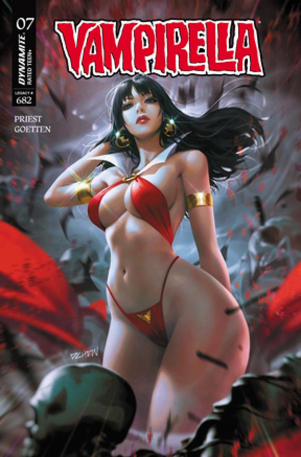 Vampirella (2025) #7 variant cover by Chew