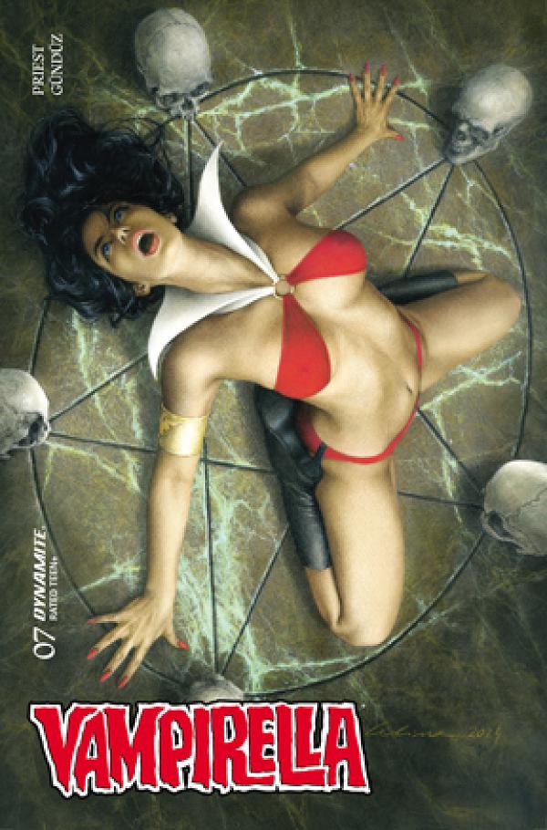 Vampirella (2025) #7 variant cover by Celina