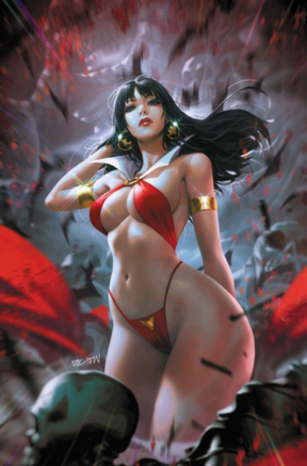 Vampirella (2025) #7 variant cover by Derrick Chew