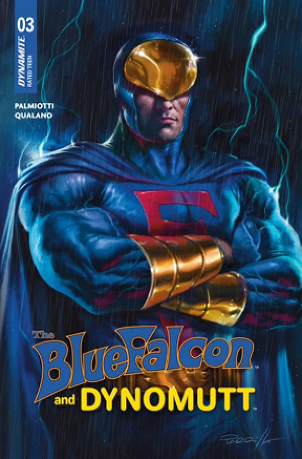 Blue Falcon & Dynomutt #3 CVR A LUCIO PARRILLO cover