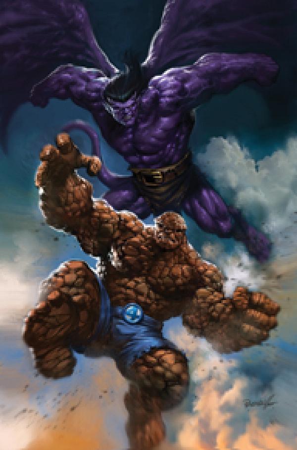 Gargoyles X Fantastic Four #1 CVR G CVR G INC 1:15 LUCIO PARRILLO VIRGIN cover