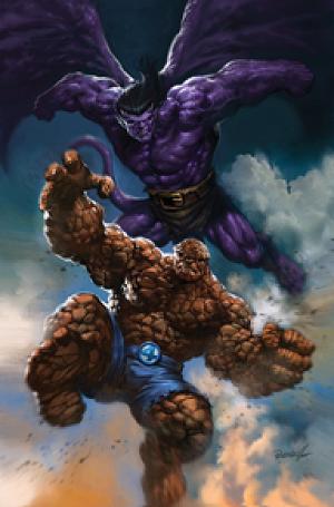 Gargoyles X Fantastic Four #1 CVR G CVR G INC 1:15 LUCIO PARRILLO VIRGIN cover