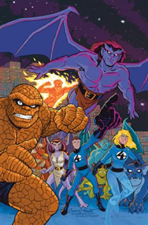 Gargoyles X Fantastic Four #1 CVR H CVR H INC 1:25 AMANDA CONNER VIRGIN cover