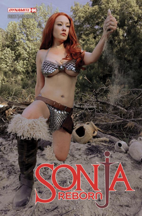 Sonja Reborn #4 CVR E CVR E COSPLAY cover