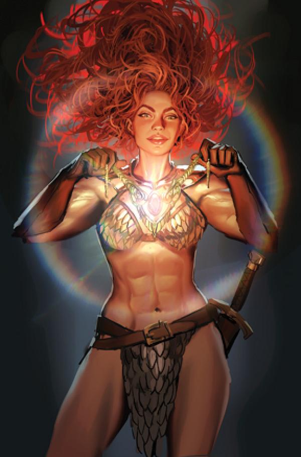 Sonja Reborn #4 variant cover by Stjepan Sejic