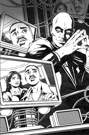 Doctor Who The Prison Paradox #1 CVR G (OF 4) CVR G FLOPS COLOR YOUR OWN COVER cover