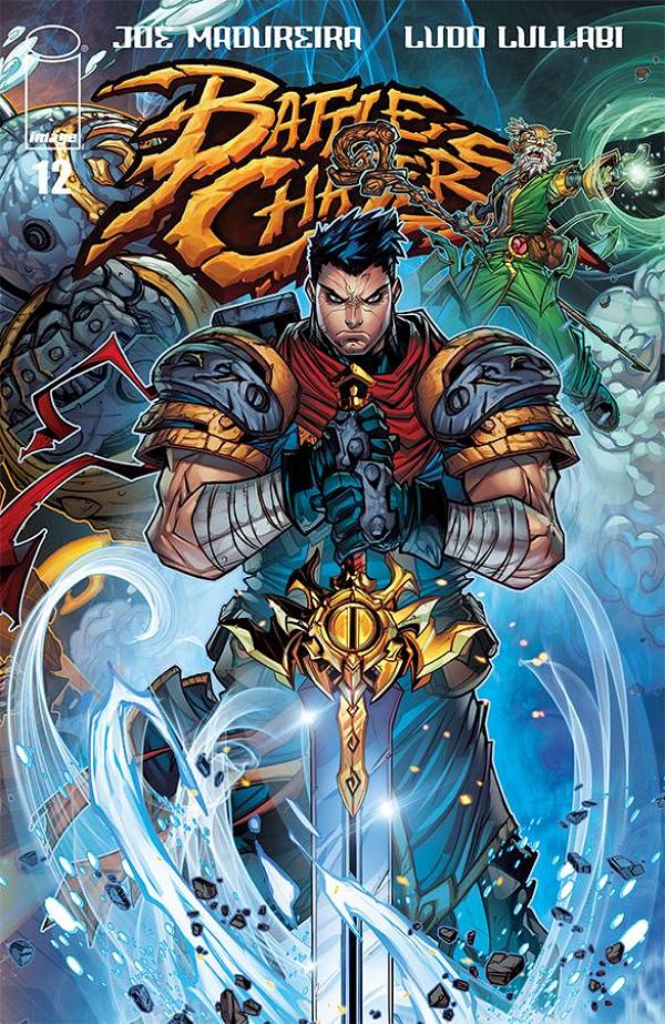 Battle Chasers #12 variant cover by Jonboy Meyers