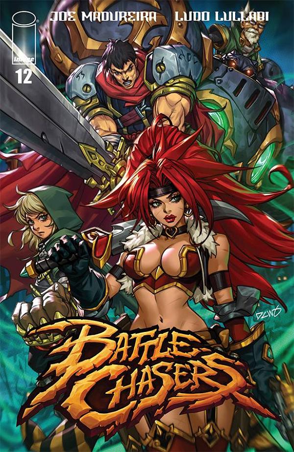 Battle Chasers #12 variant cover by Derrick Chew